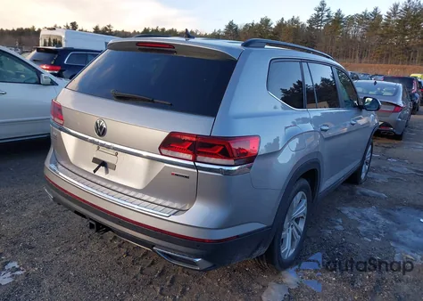 2022 Volkswagen Atlas 3.6L V6 Se W/Technology from USA, damaged, VIN 1V2KR2CA4NC537392